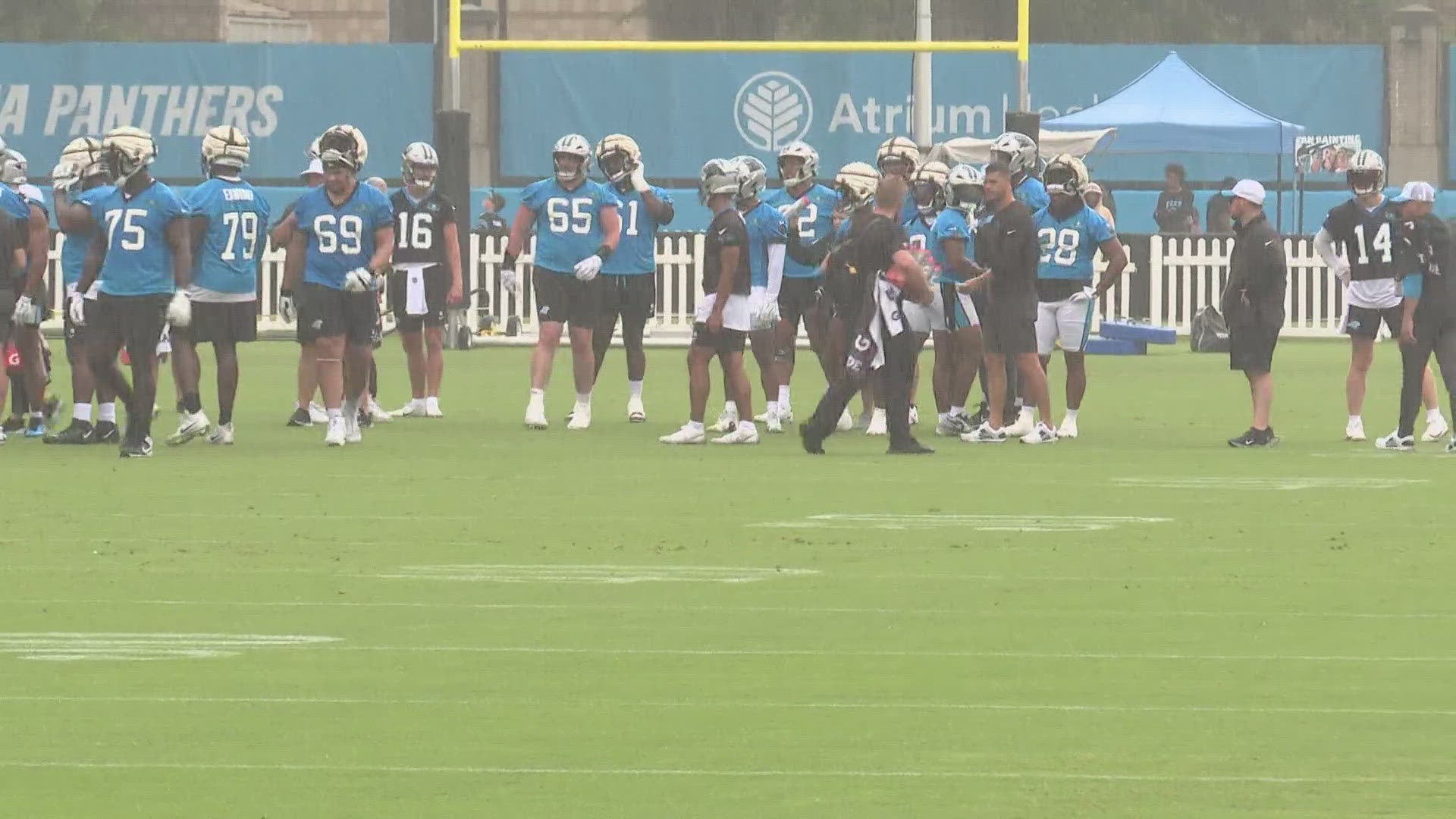 Get an inside look at the Carolina Panthers’ training camp day 2.