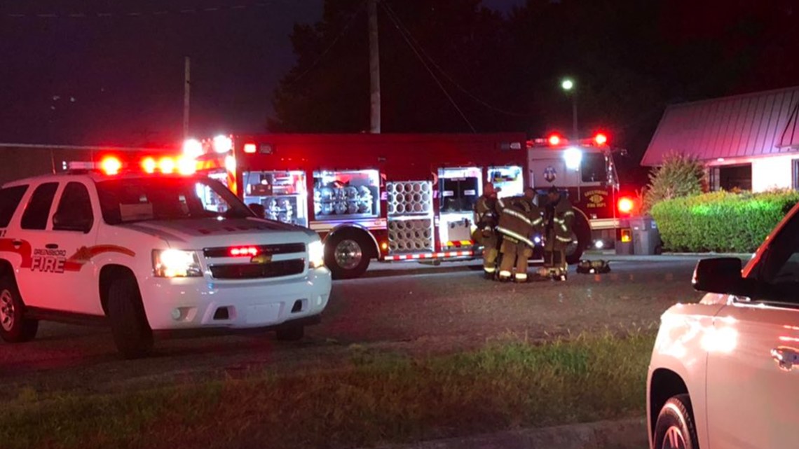 Fire shuts down Homeland Ave in Greensboro | wfmynews2.com