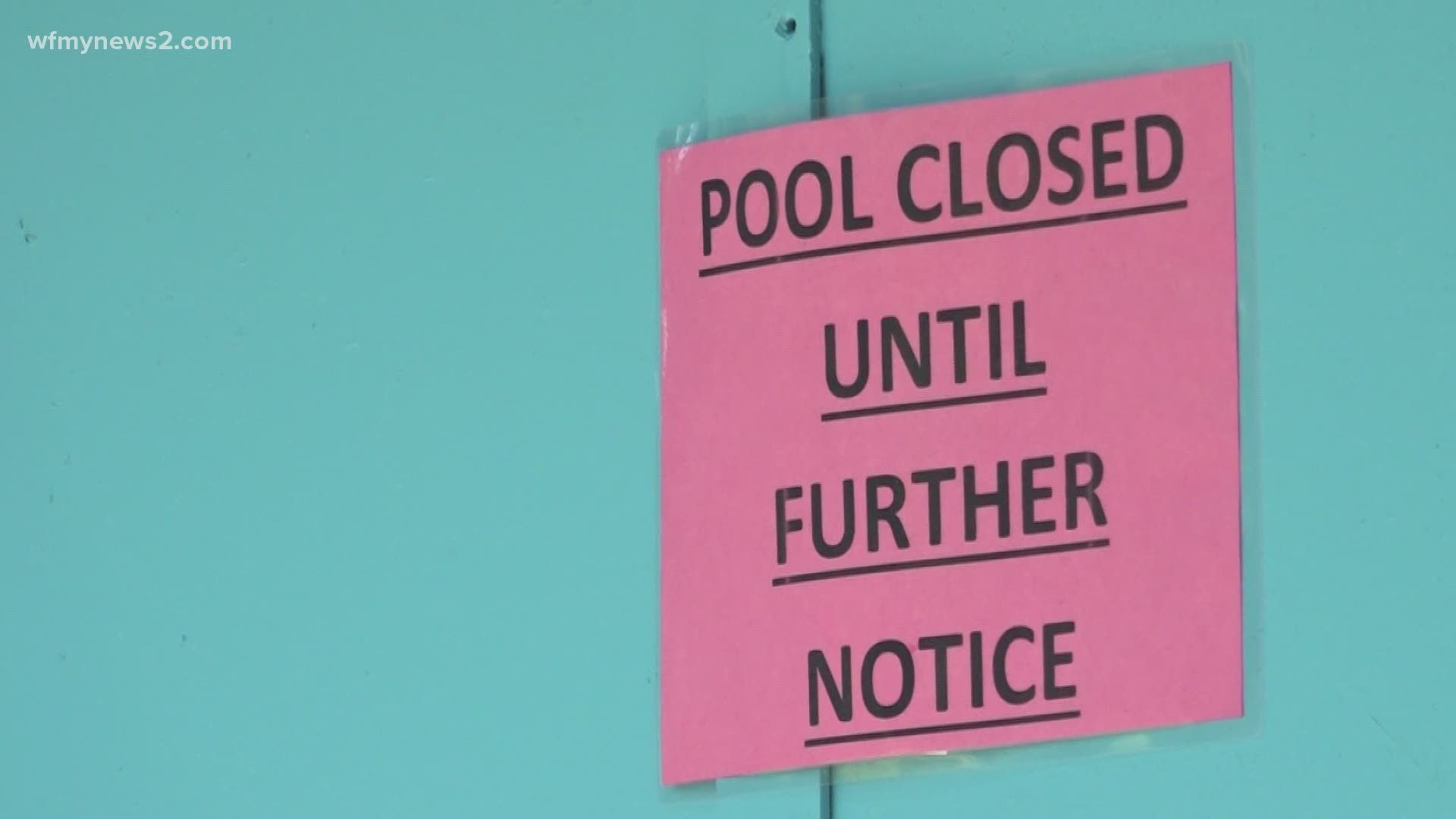 Winston-Salem closed all pools after two city workers tested positive for coronavirus.