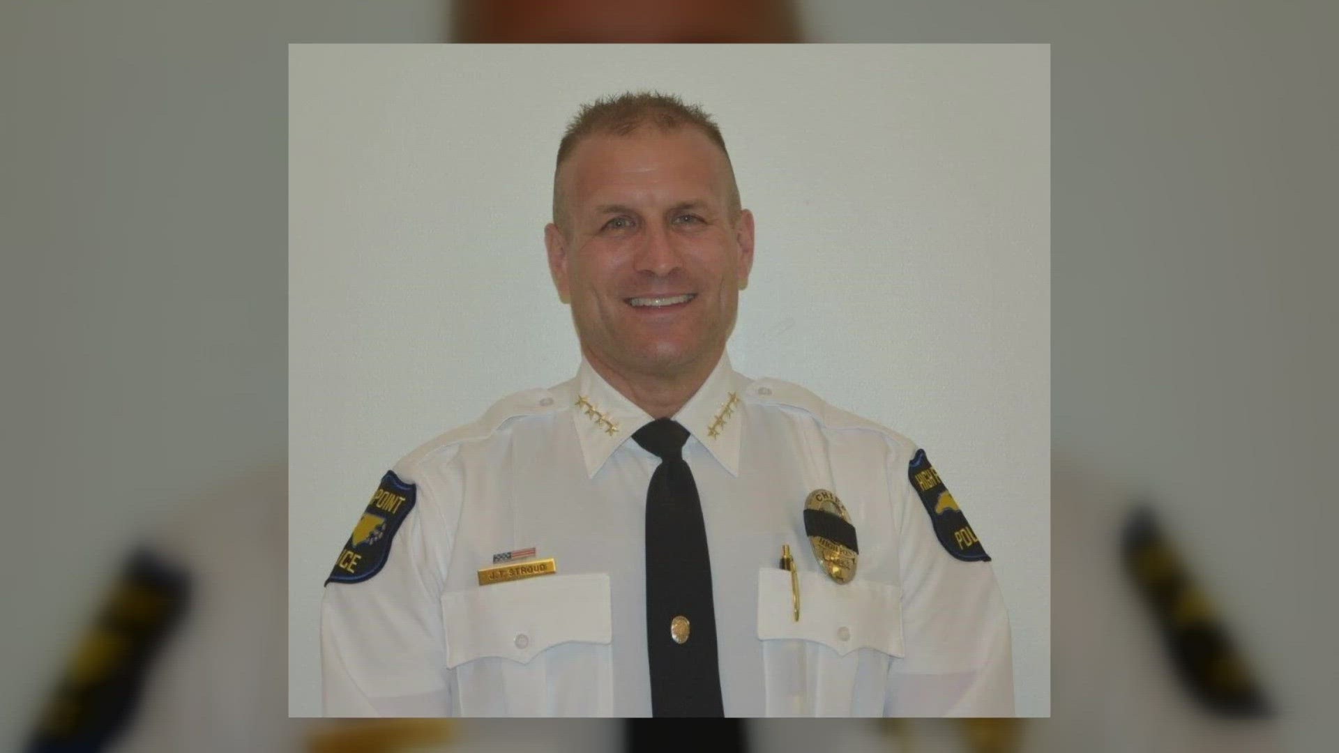 Police Chief Travis Stroud has been with the High Point police department for more than 20 years.