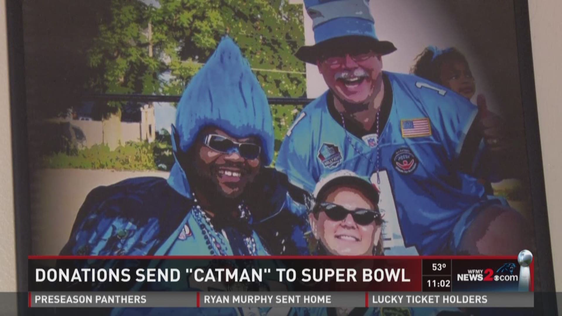 Catman Goes to Super Bowl
