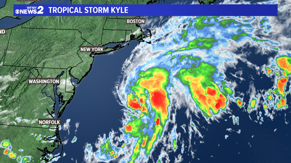 Tropical Storm Kyle forms; sets record for earliest Kstorm