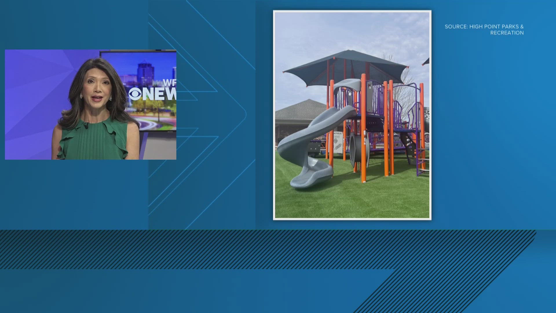 High Point Athletic Complex gets brand new playground! | wfmynews2.com