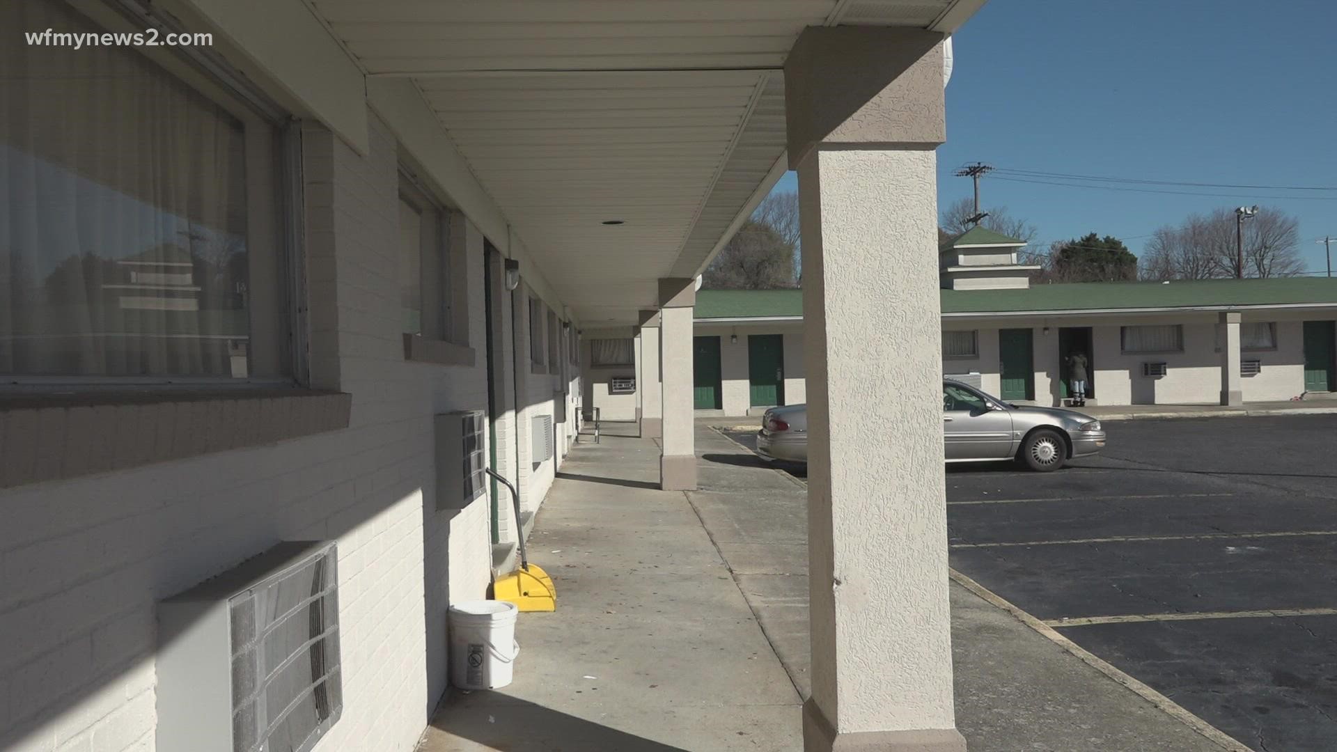 A Greensboro non-profit organization recently purchased a former hotel to serve as a homeless shelter for the winter.