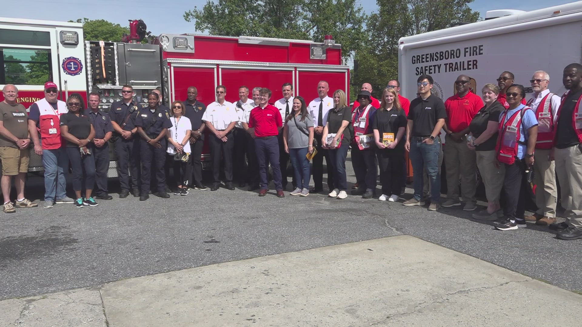 The Greensboro Fire Department said they are doing this as a part of the statewide "Smoke Alarm Saturday" campaign.