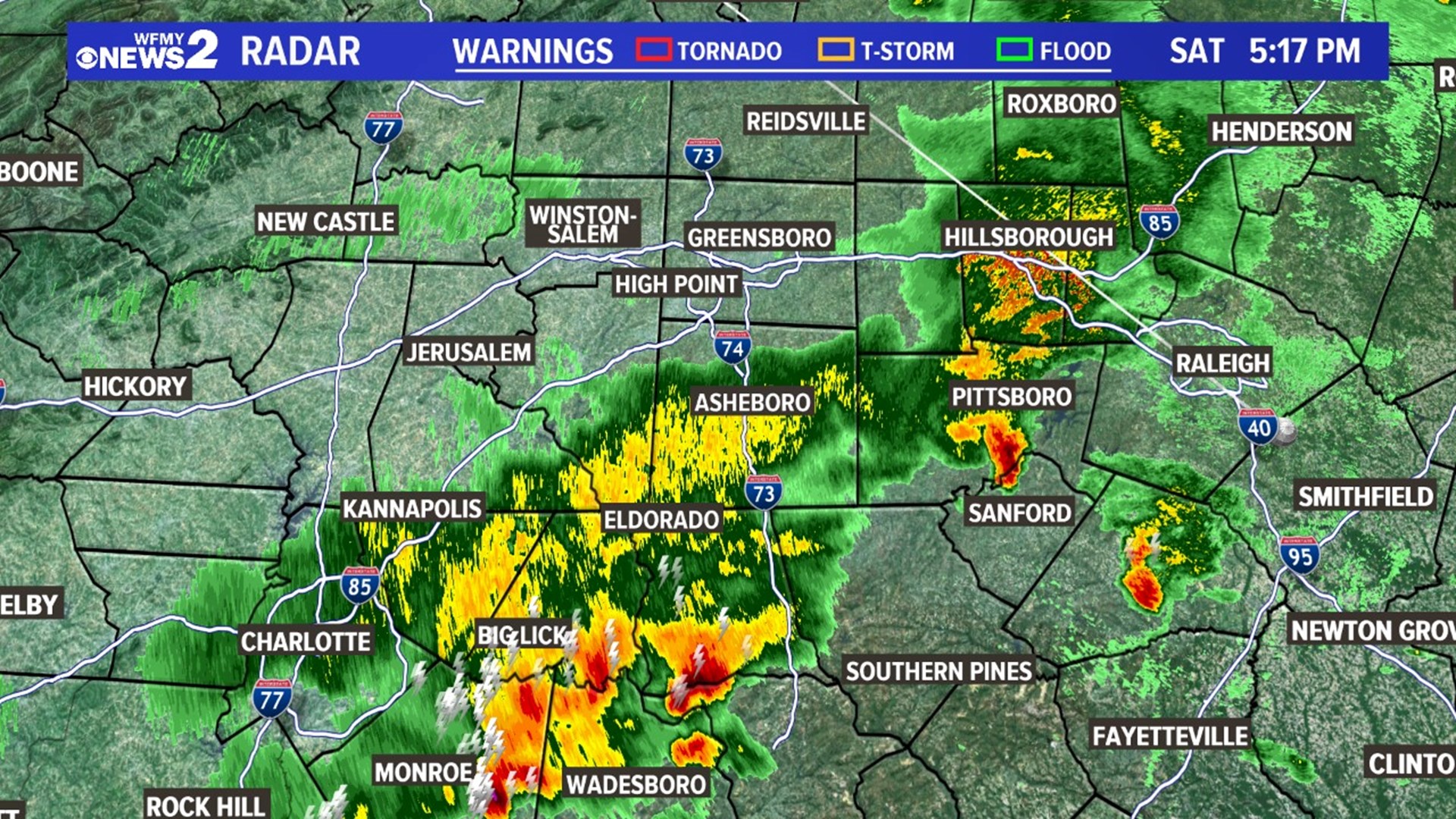 Tornado Warning Expired For Montgomery County | wfmynews2.com