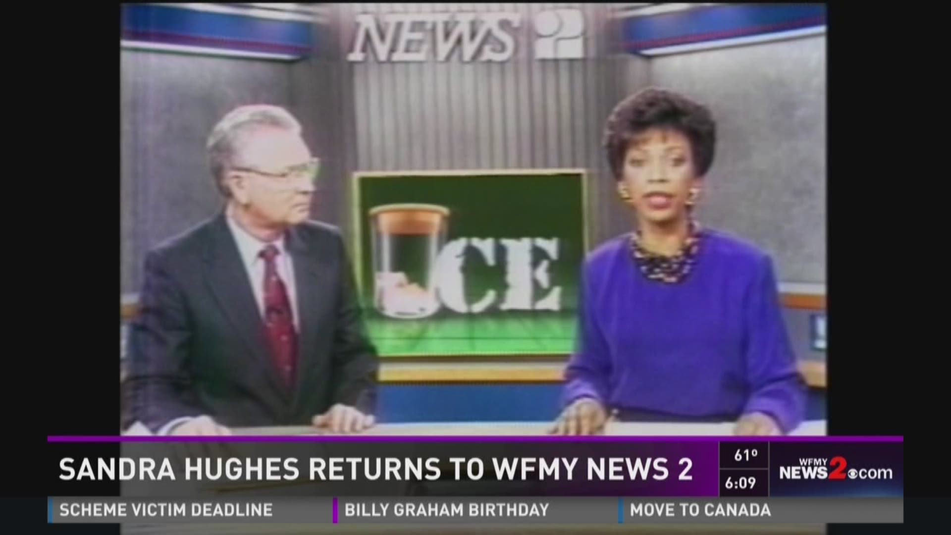 Iconic News Anchor Sandra Hughes Returns to WFMY News 2