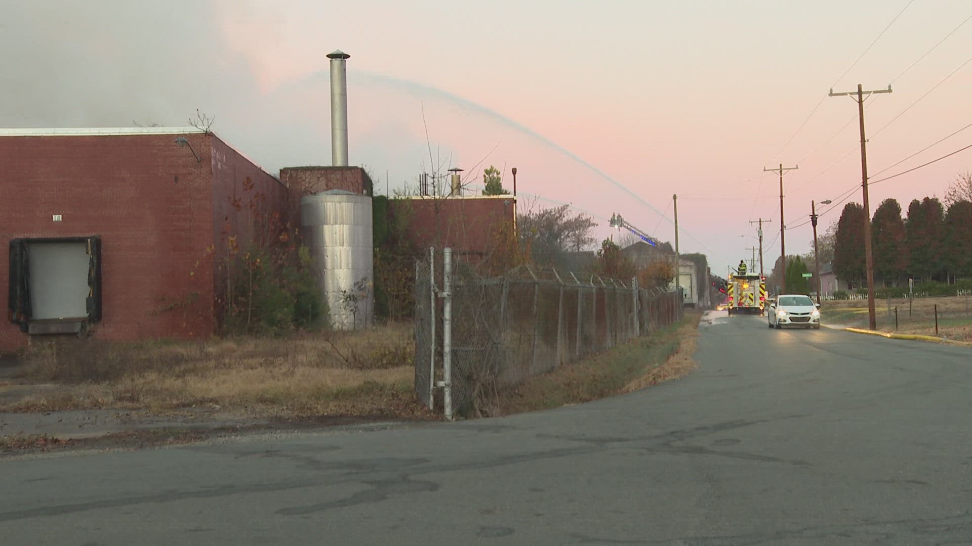 Graham Fire Chief Tommy Cole says that power has been restored in the area and people can return home.