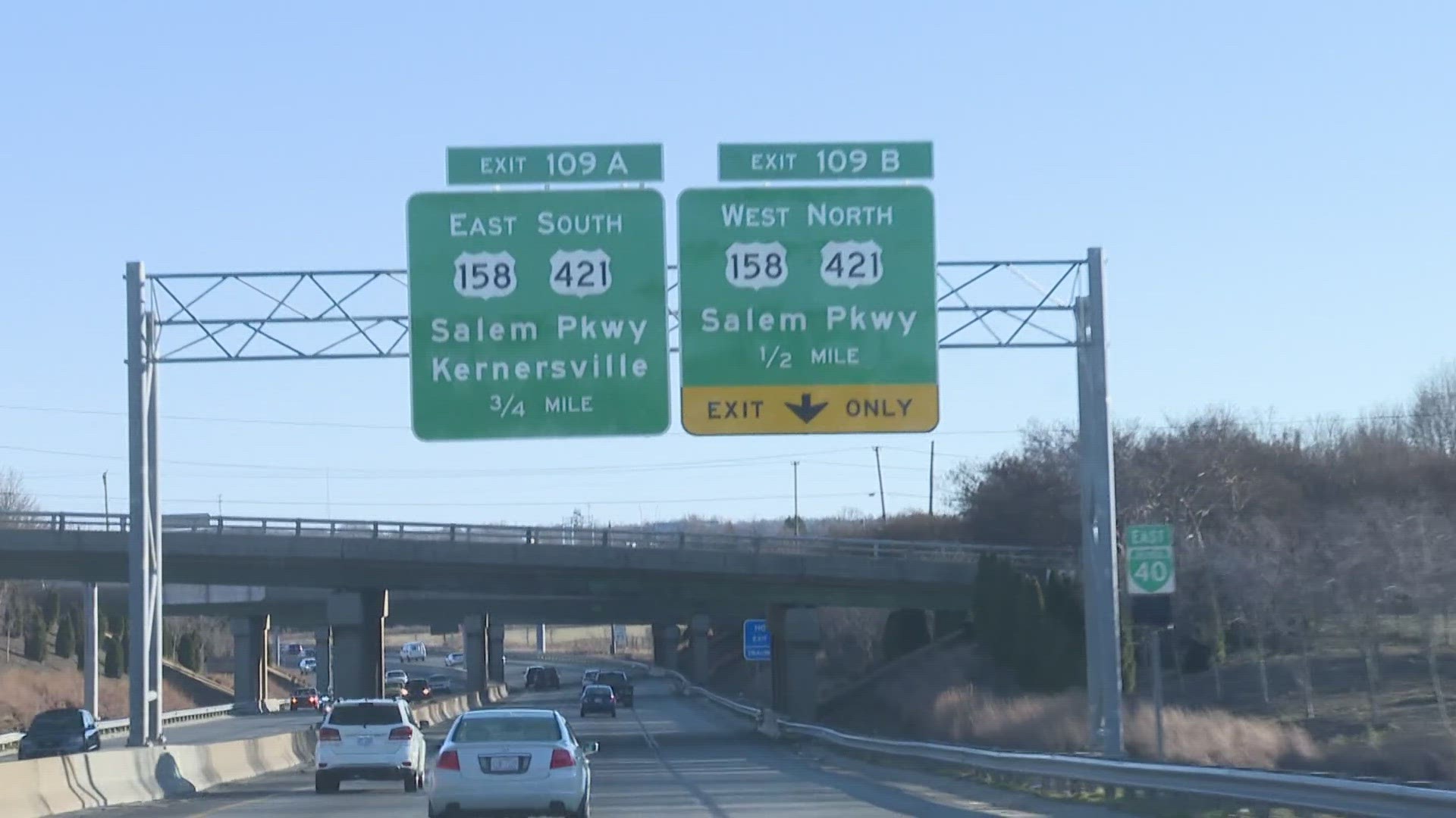 After being closed for more than a year Salem Parkway reopened.