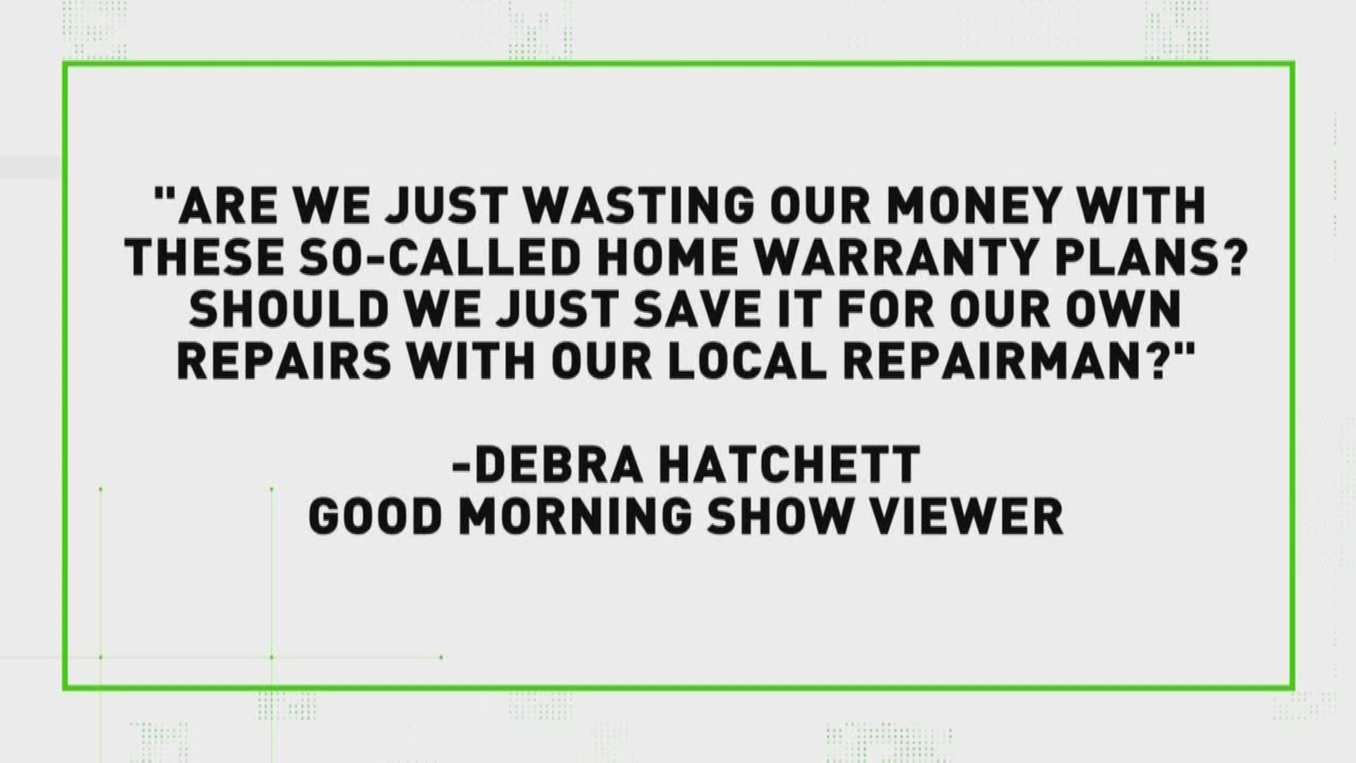 Read the fine print before committing to a home warranty policy. You might not need it.