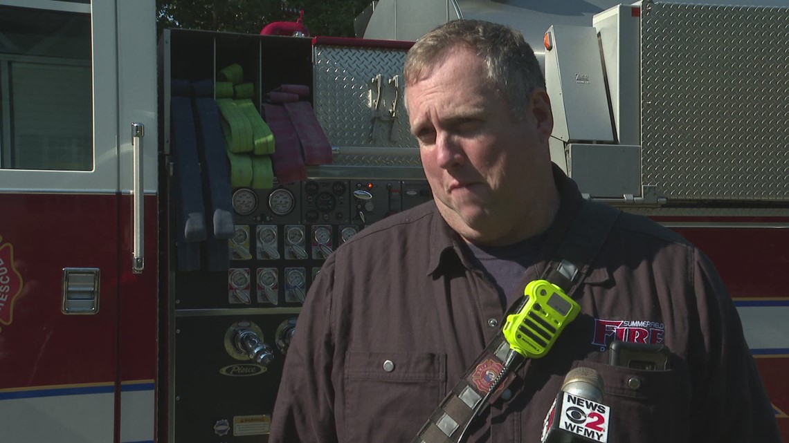 Summerfield fire chief speaks after person dies in house fire