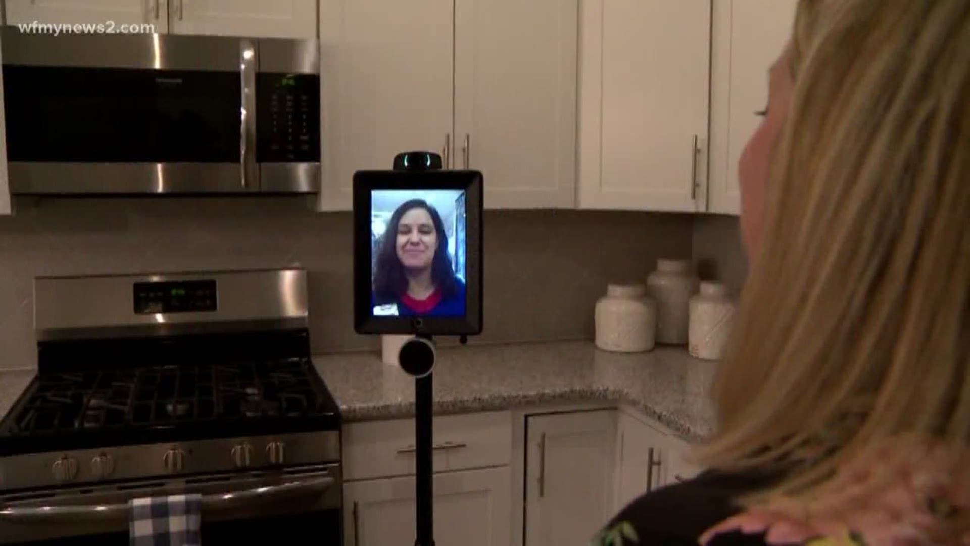 The new tech allowed real estate agents to give tours through a mobile iPad, meaning tours can be given almost 24/7.