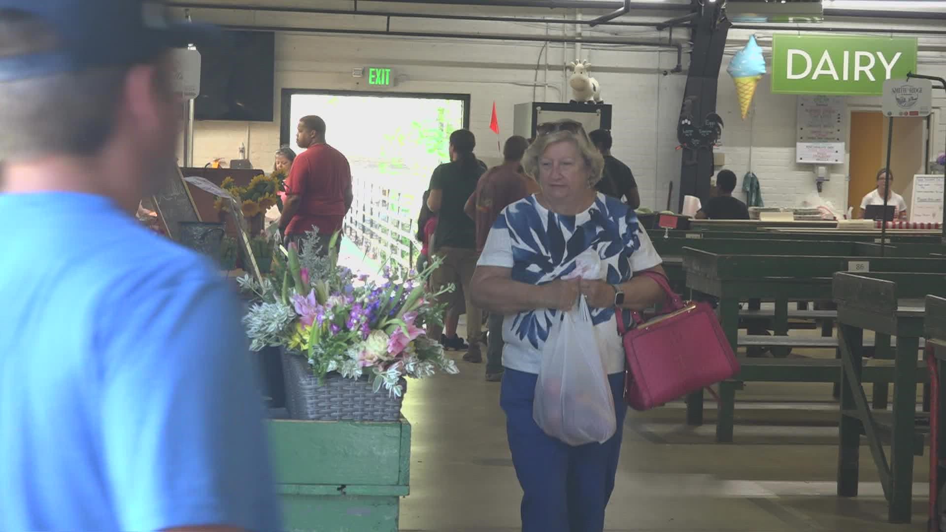 The curb market has giveaways, live music and 70 vendors from across North Carolina planned to highlight the impact of local farmers.