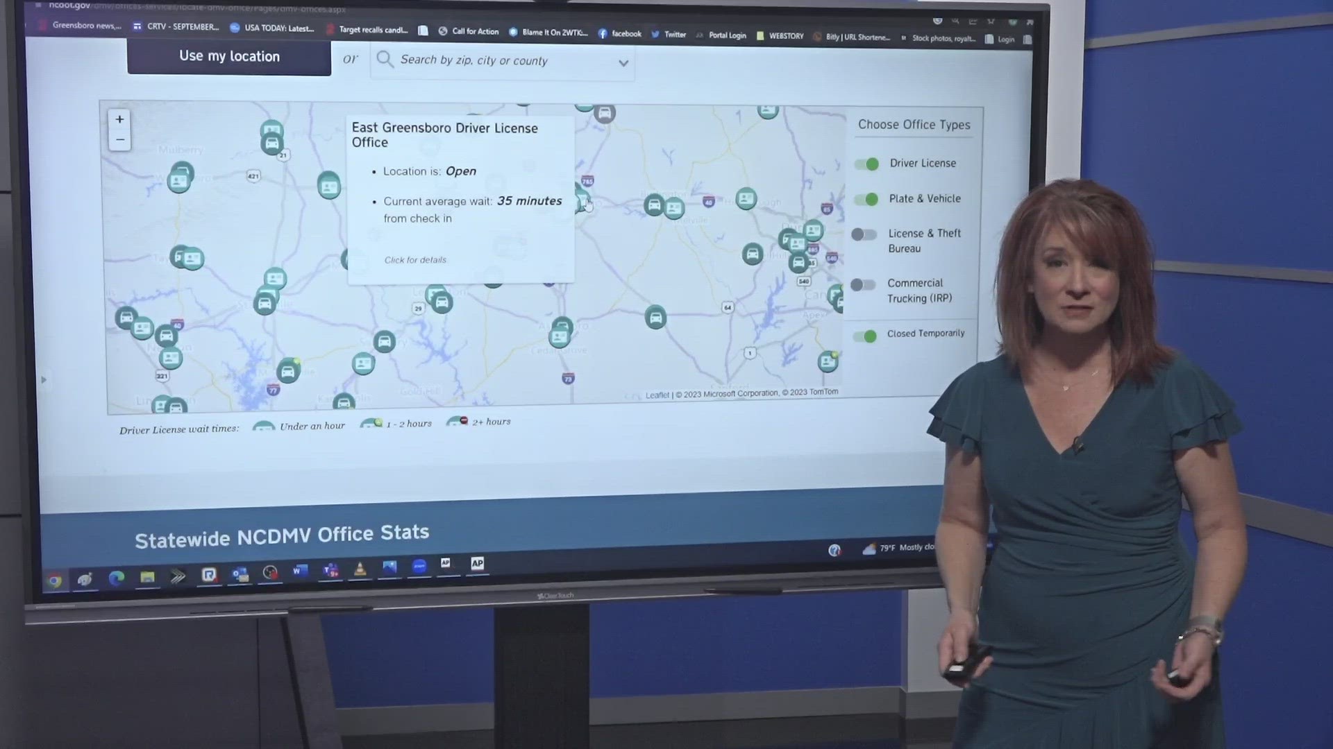 DMV locations in North Carolina made changes this summer. A viral video shows just why passing a driver’s license test may take a few tries.