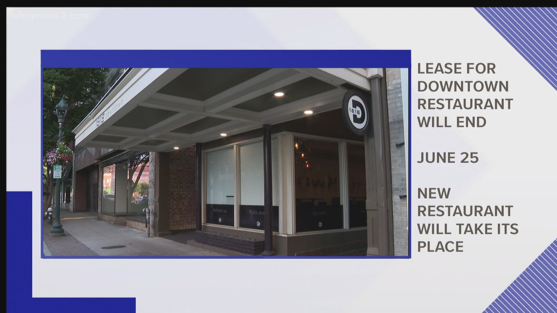 The owners said their lease downtown is up, but a new restaurant will move into the location.