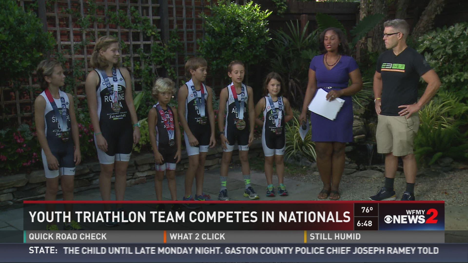 Triad Youth Triathlon Team Competes At Nationals