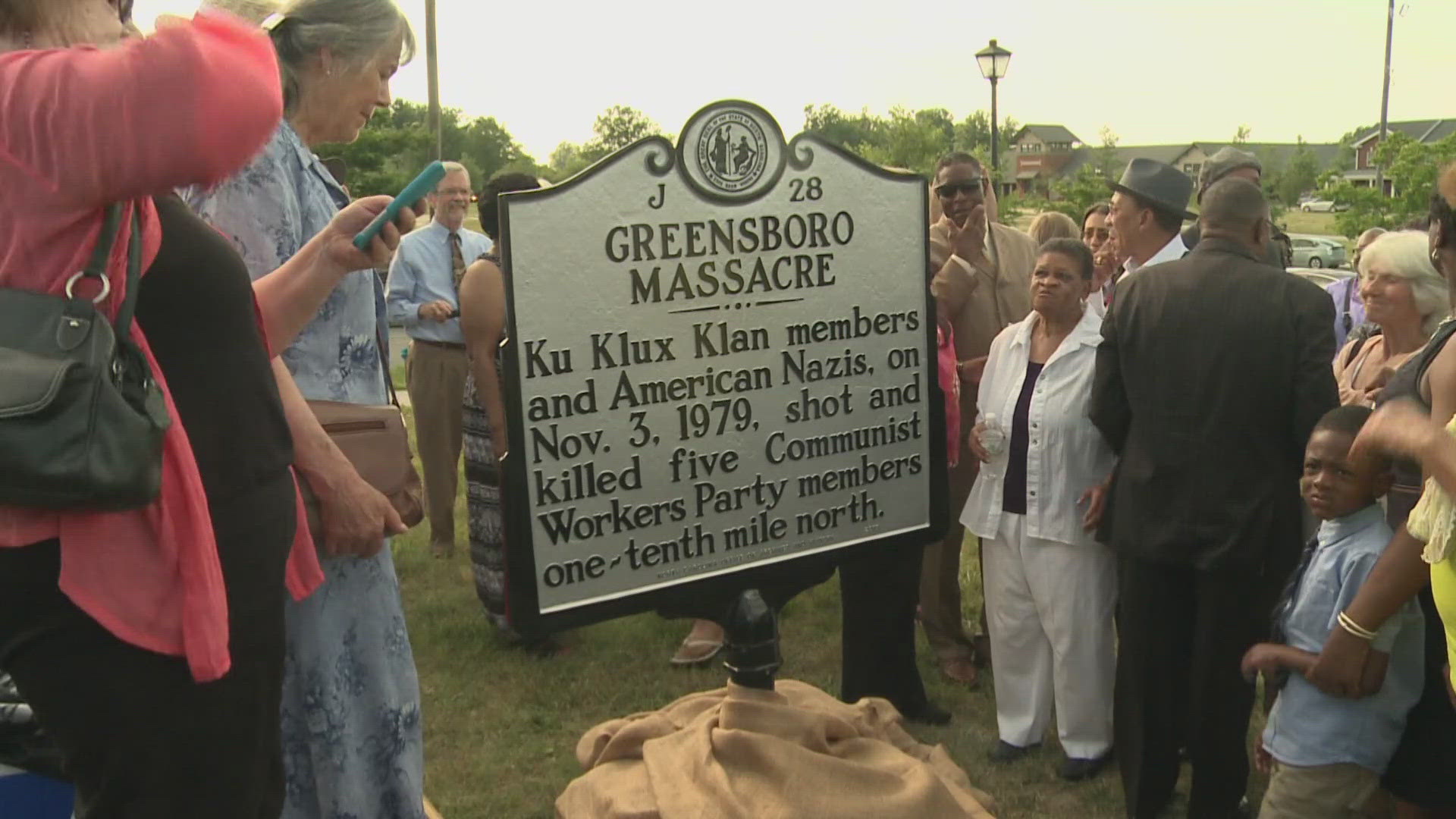 May 25, 2015 the City of Greensboro dedicated a historic marker recognizing the Greensboro Massacre that happened in 1979.