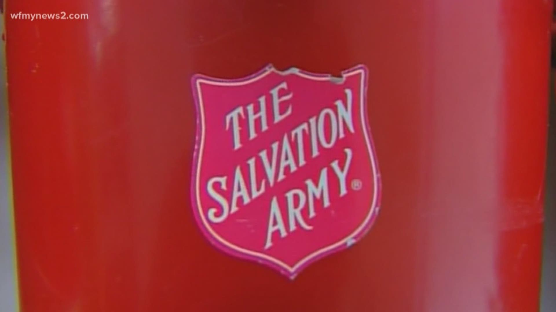The rise in online shopping means there is a serious decrease in collections at Salvation Army Kettles.