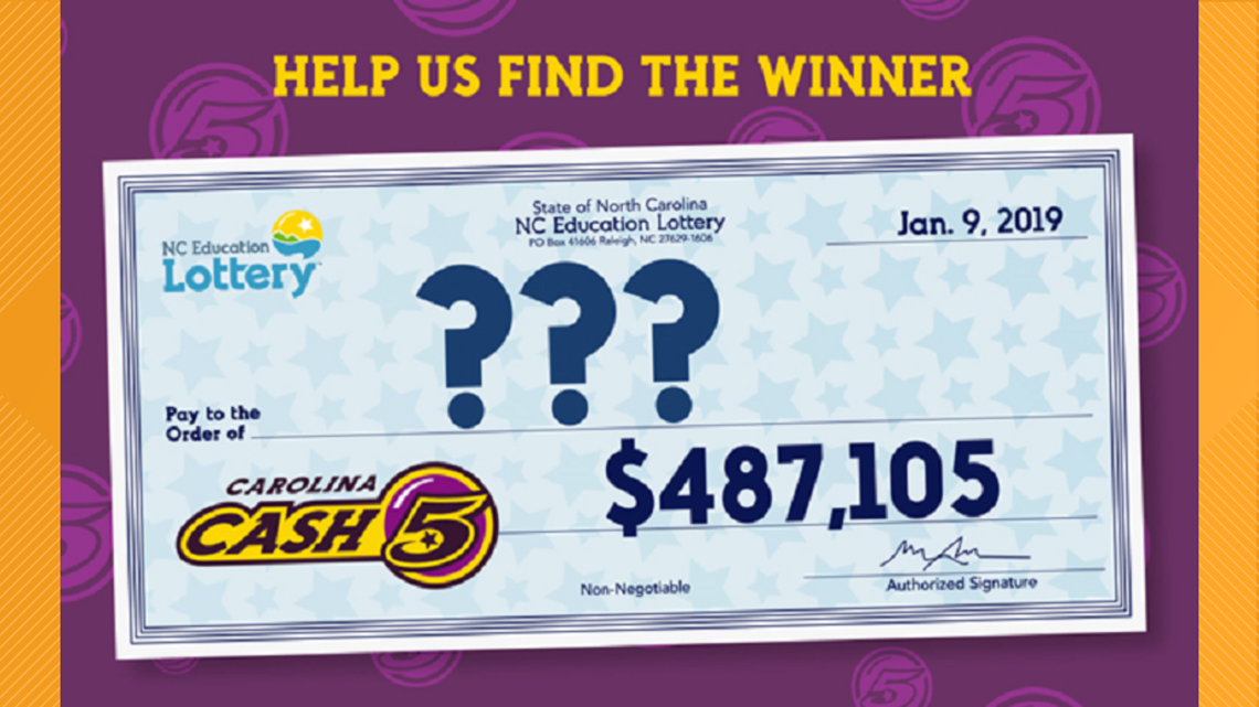 Check Your Tickets! NC Cash 5 Lottery Ticket Worth 487,105 Expires