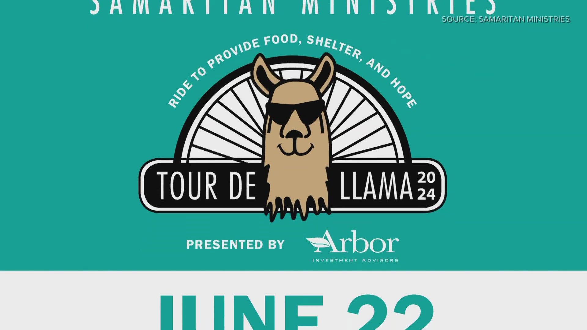 The Tour de Llama is a bike riding charity event for the Samaritan Ministries in Winston-Salem.