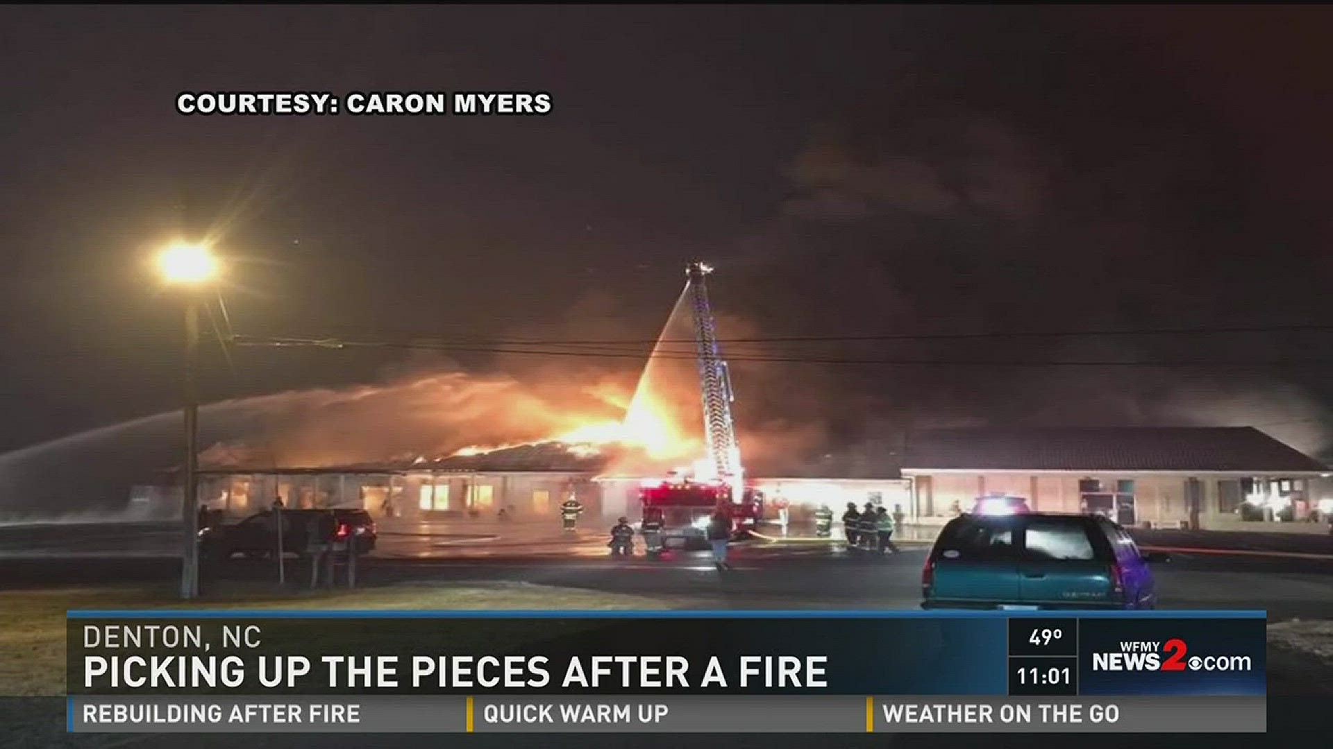 Picking Up The Pieces After A Fire Destroys A Denton Restaurant