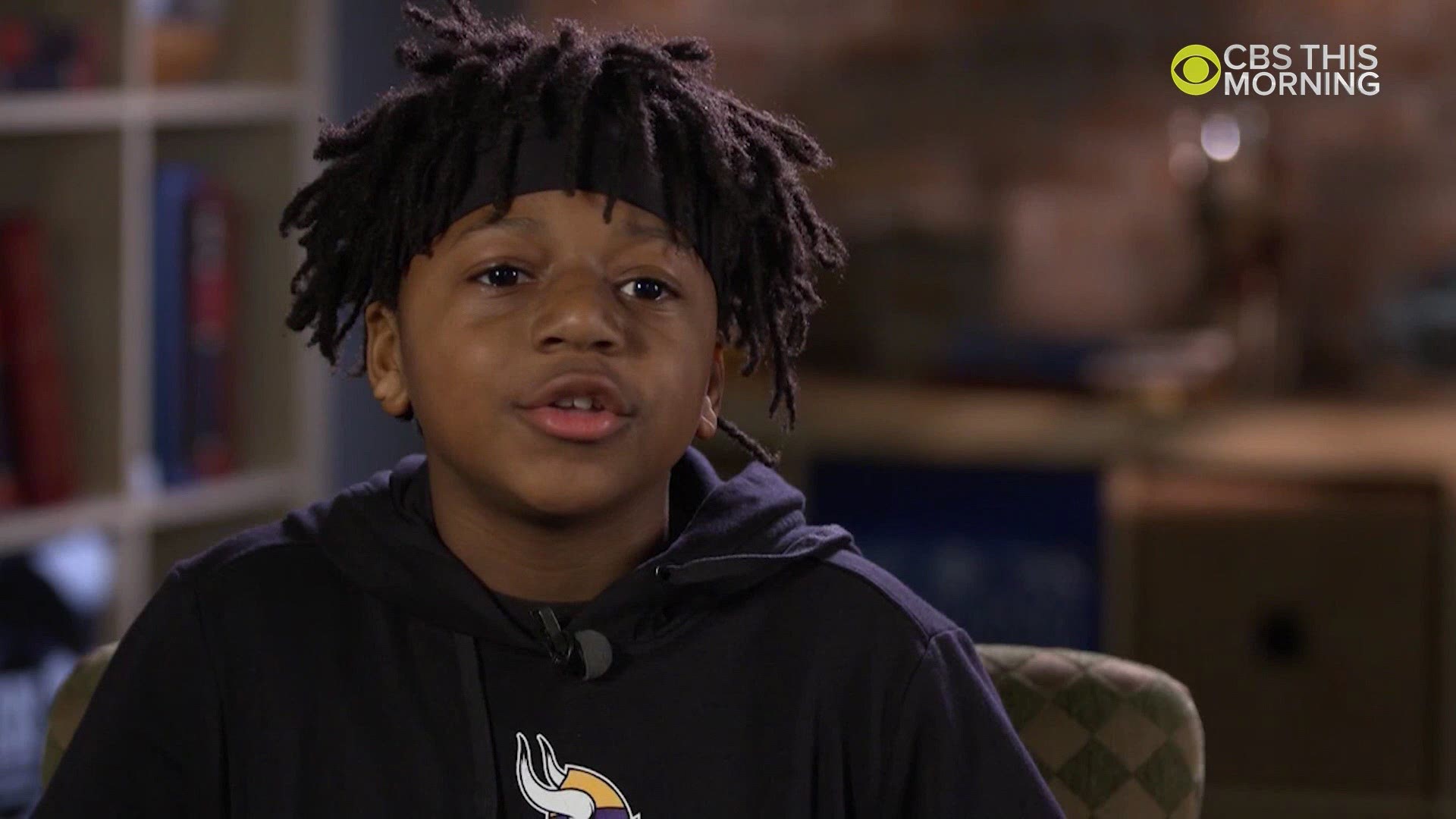 It's not just his age that makes 14-year-old rapper Ray Emmanuel an inspiration. It's his message. Tuesday on CBS This Morning, the reason the teen was tapped to perform at this year's Martin Luther King, Jr. commemorative service.