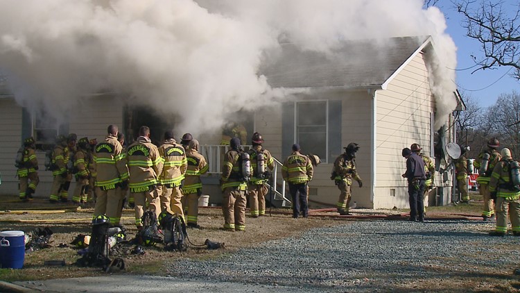 New Class of Greensboro Fire Recruits Battle First Live Fire During ...