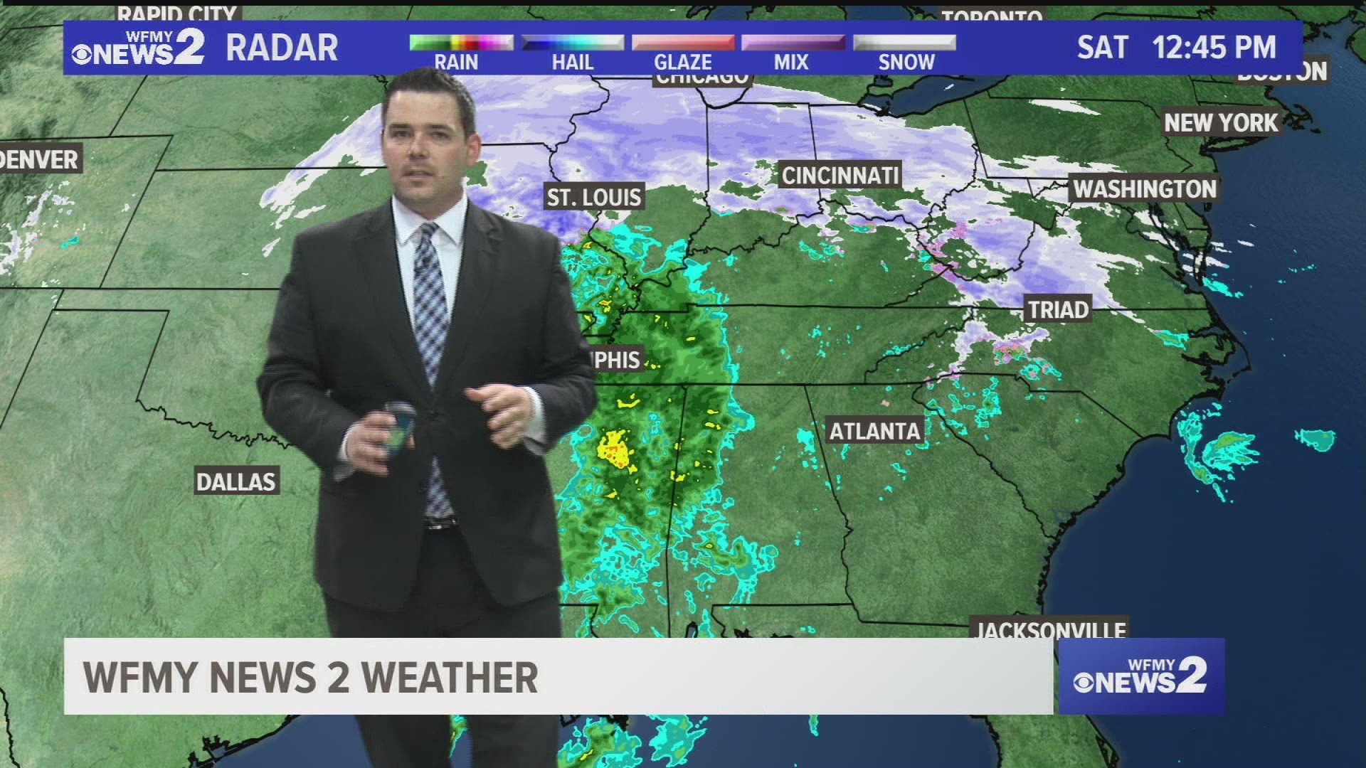 Tim Buckley's Saturday Afternoon Weather Update