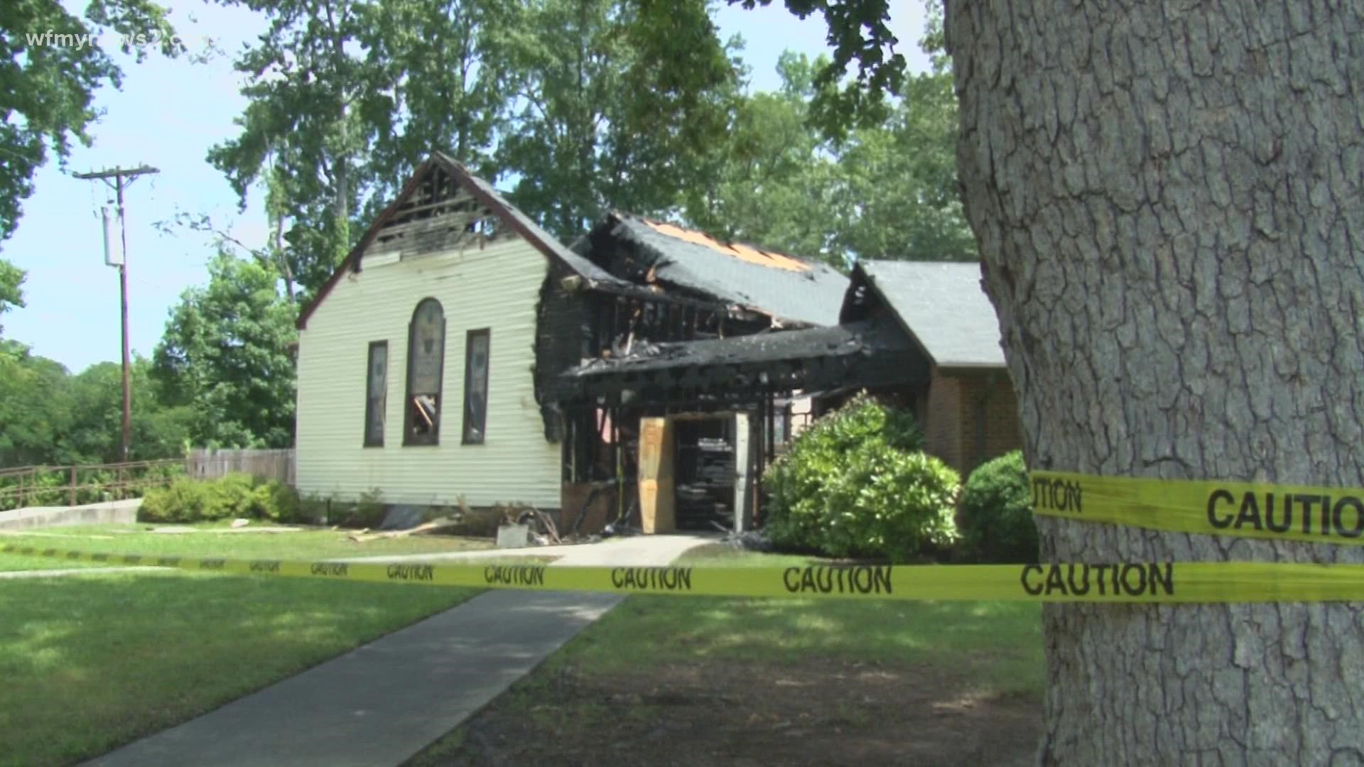 According to the pastor, the church was built in 1920 and was significant during the Civil Rights era.