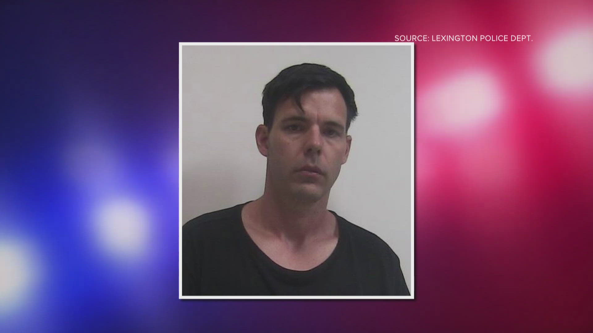 Lexington police said 37-year-old Forrest Gobble engaged in sexual activity with a teen he met on social media.