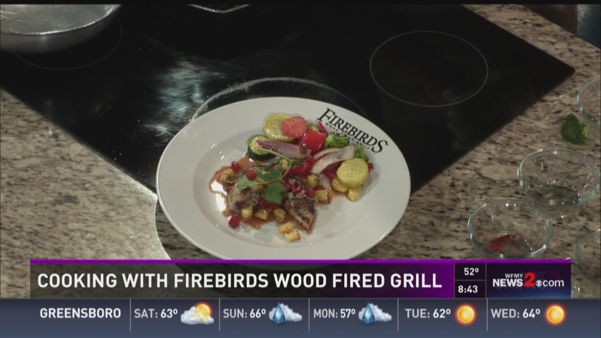 In The WFMY News 2 Kitchen With Firebirds Wood Fired Grill