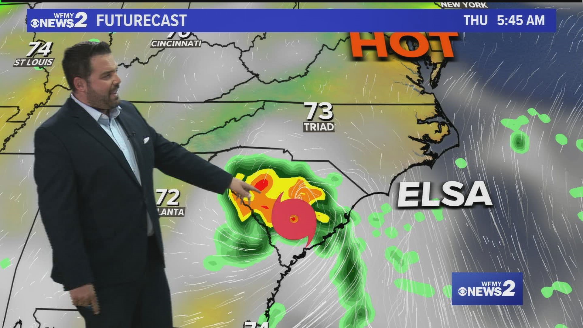 Tim Buckley's Tuesday evening forecast for July 6, 2021