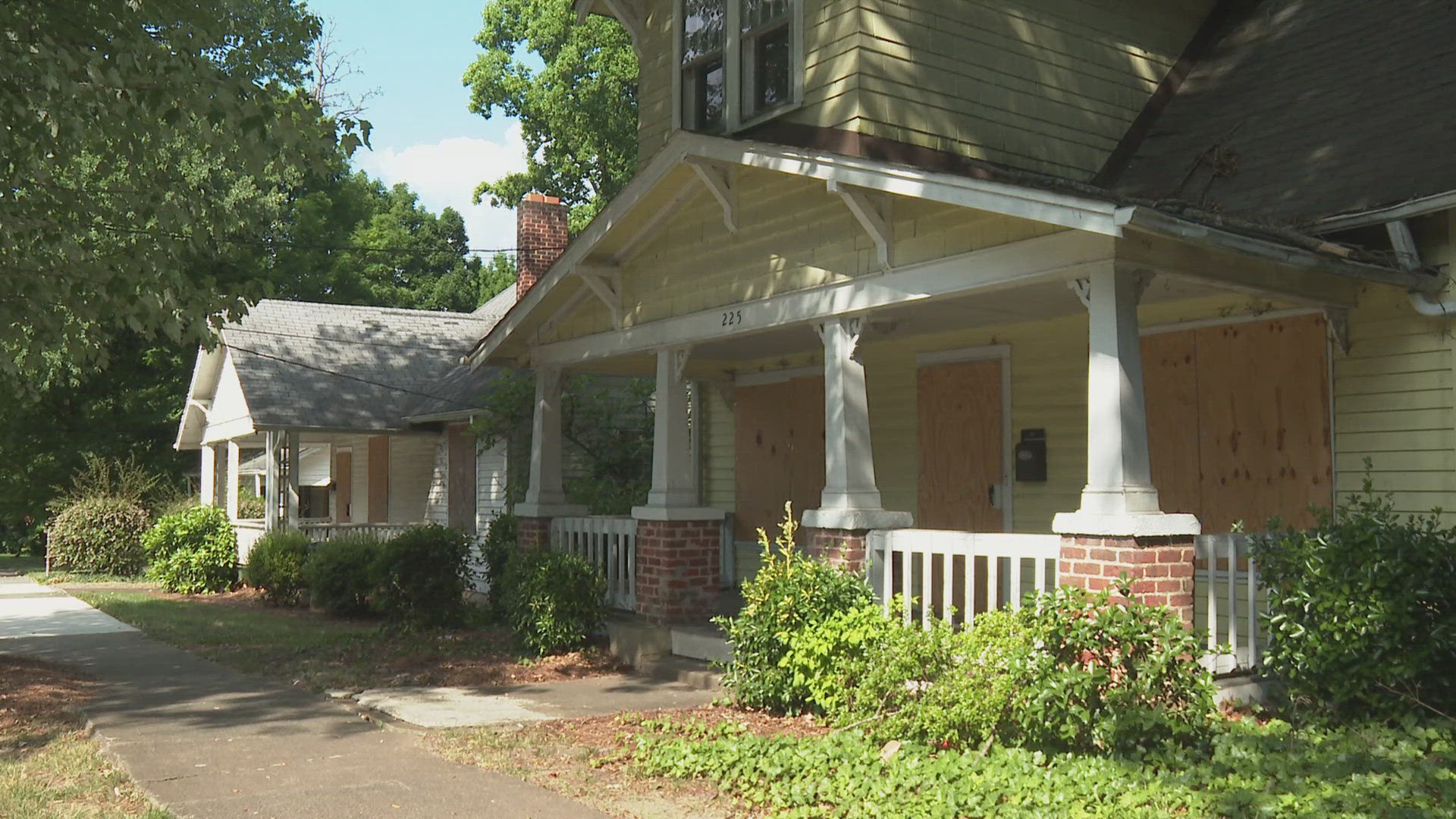 Atrium Health Wake Forest Baptist wants to tear down some homes in the Ardmore neighborhood.