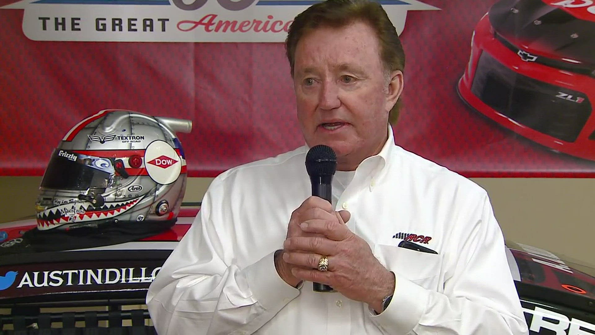 Richard Childress talks about Billy Graham saying, 'We lost a great, great, man'