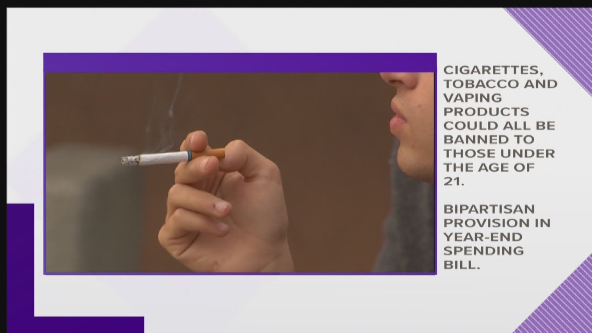 18-year-olds have been able to smoke in the U.S. for a long time and that might soon be changing.