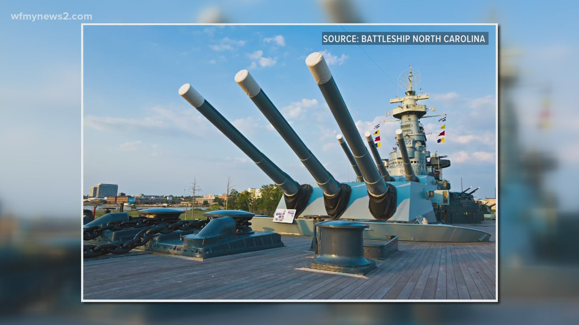 A podcast about The Battleship North Carolina is ready to roll.