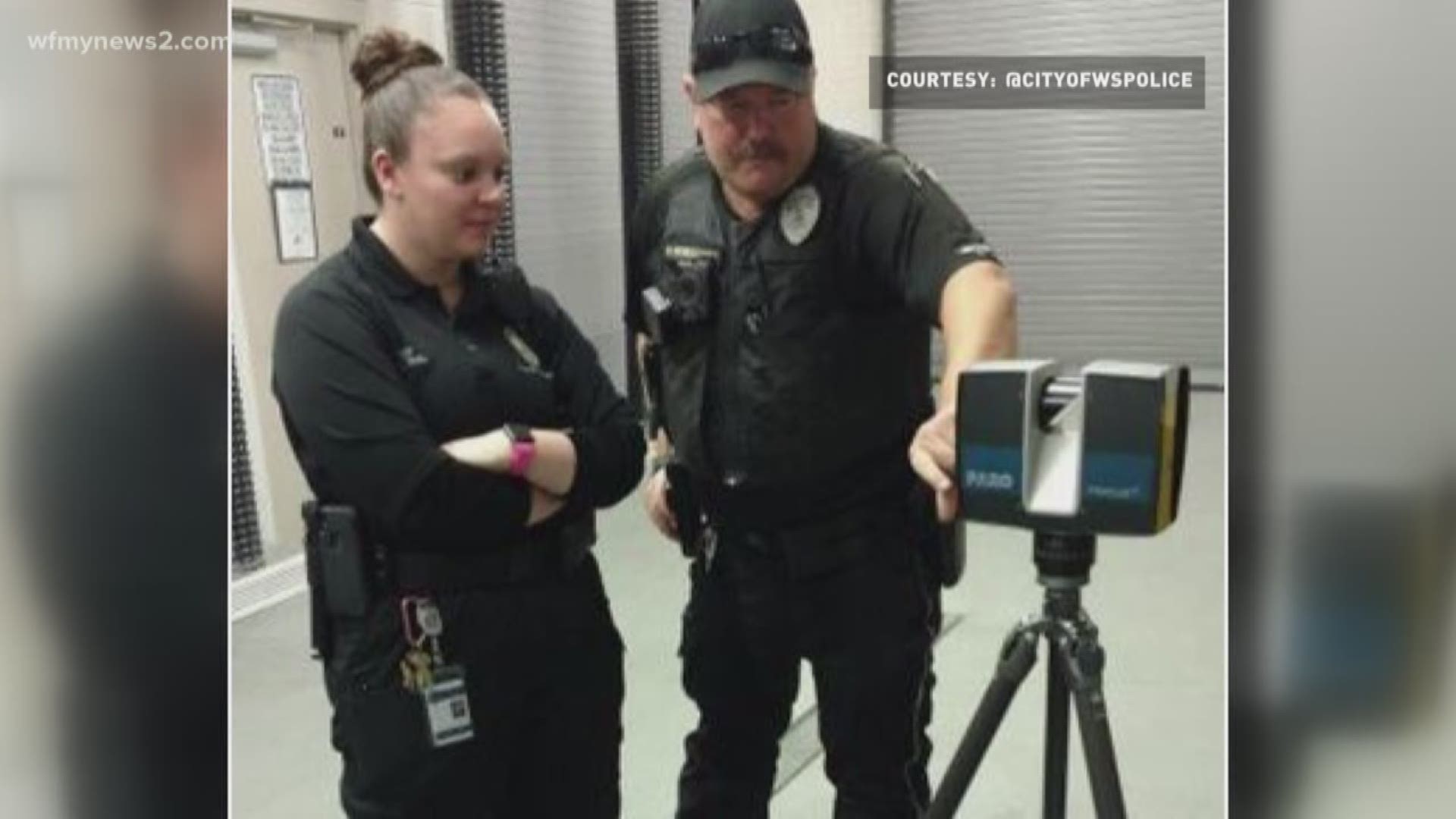 The new tools will help officers investigate crime scenes.
