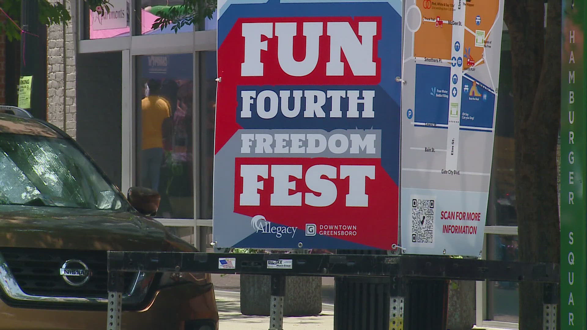 Festivities kick off at 7:30am with a Freedom Run, followed by the Freedom Fest at 1pm. 