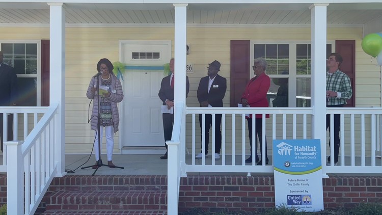 Habitat for Humanity makes Forsyth Co. woman a first-time homeowner