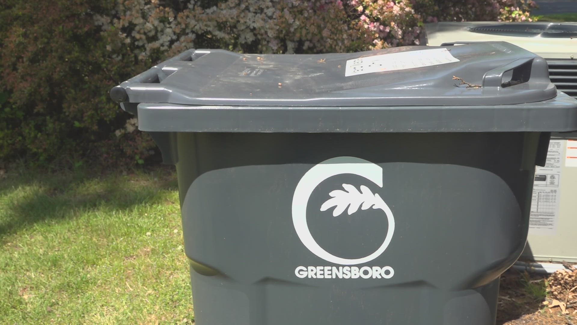 Crews with the City of Greensboro are dropping off new yard waste containers with new requirements.