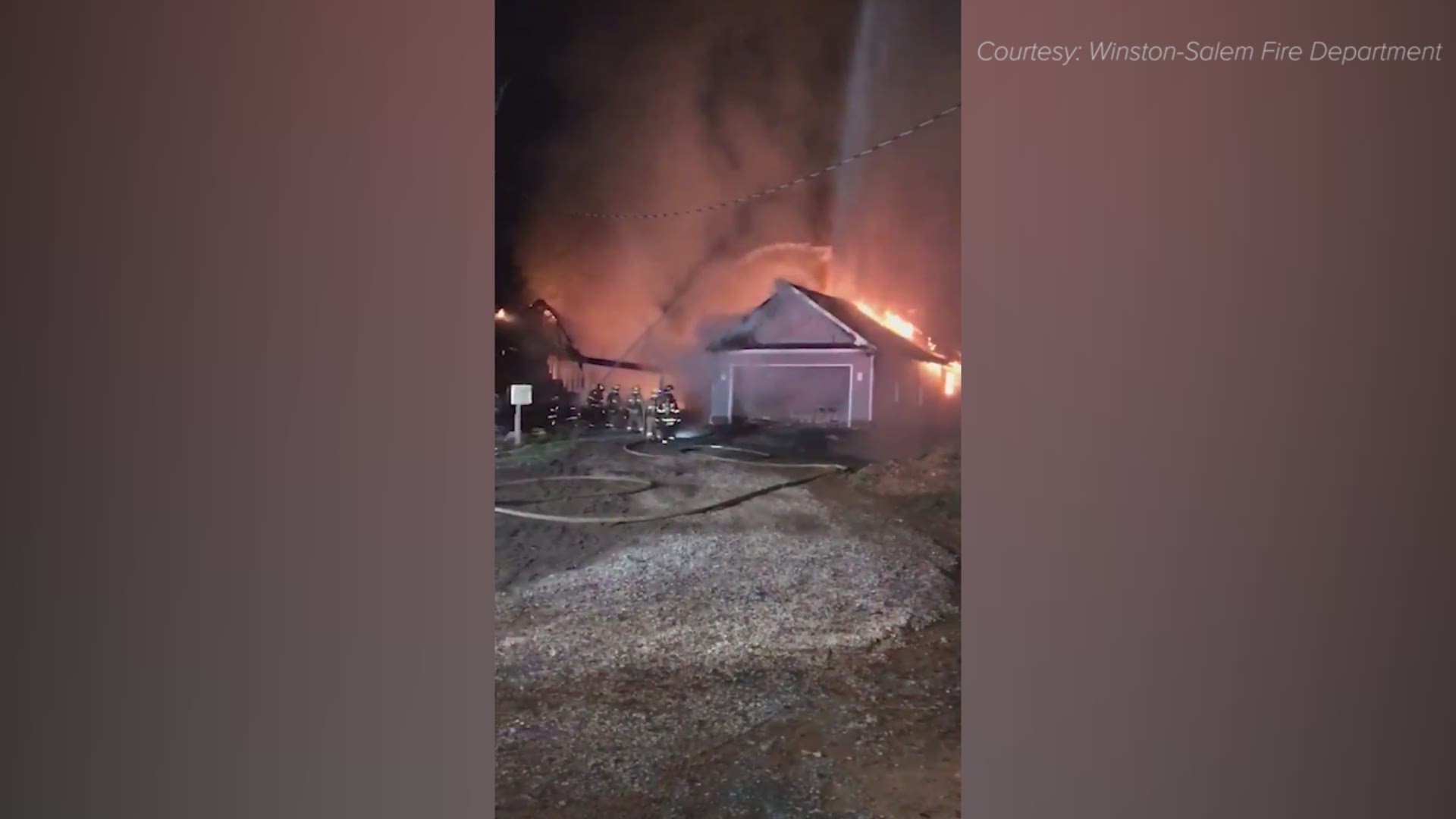 A house caught on fire in Winston Salem Friday night. According to the Winston-Salem Fire Department, the fire occurred in the 4600 block of White Rock Rd.