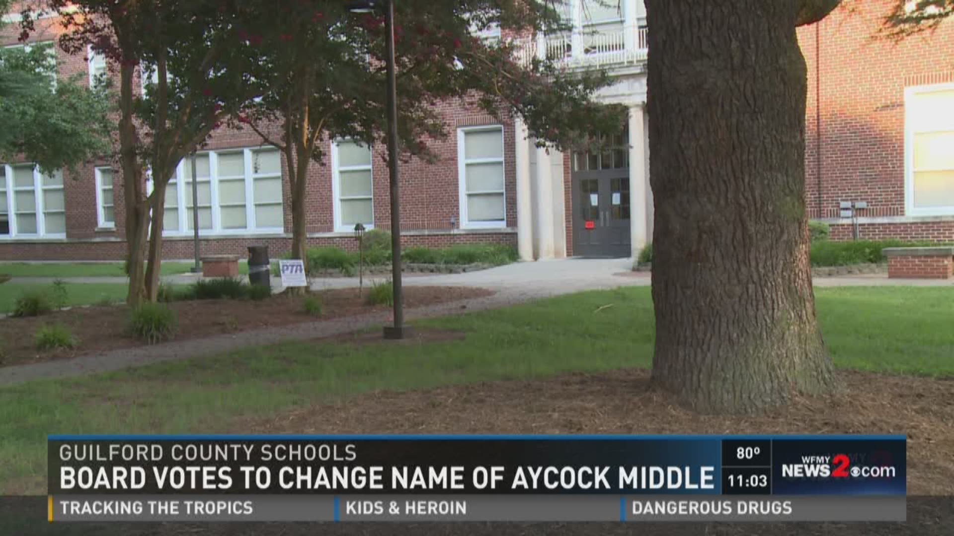 GCS Board Votes to Change Name of Aycock Middle