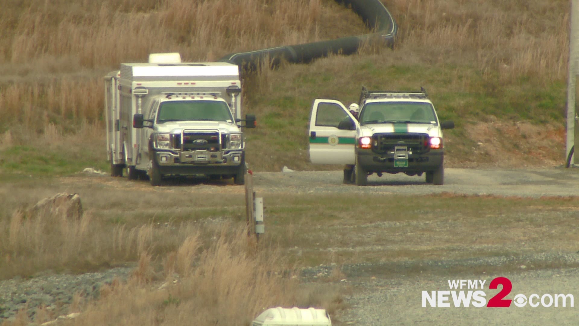 Search crews looking for the body of a woman reported missing after she fell into a dumpster in Burlington. Crews are searching the Uwharrie Environmental Landfill.