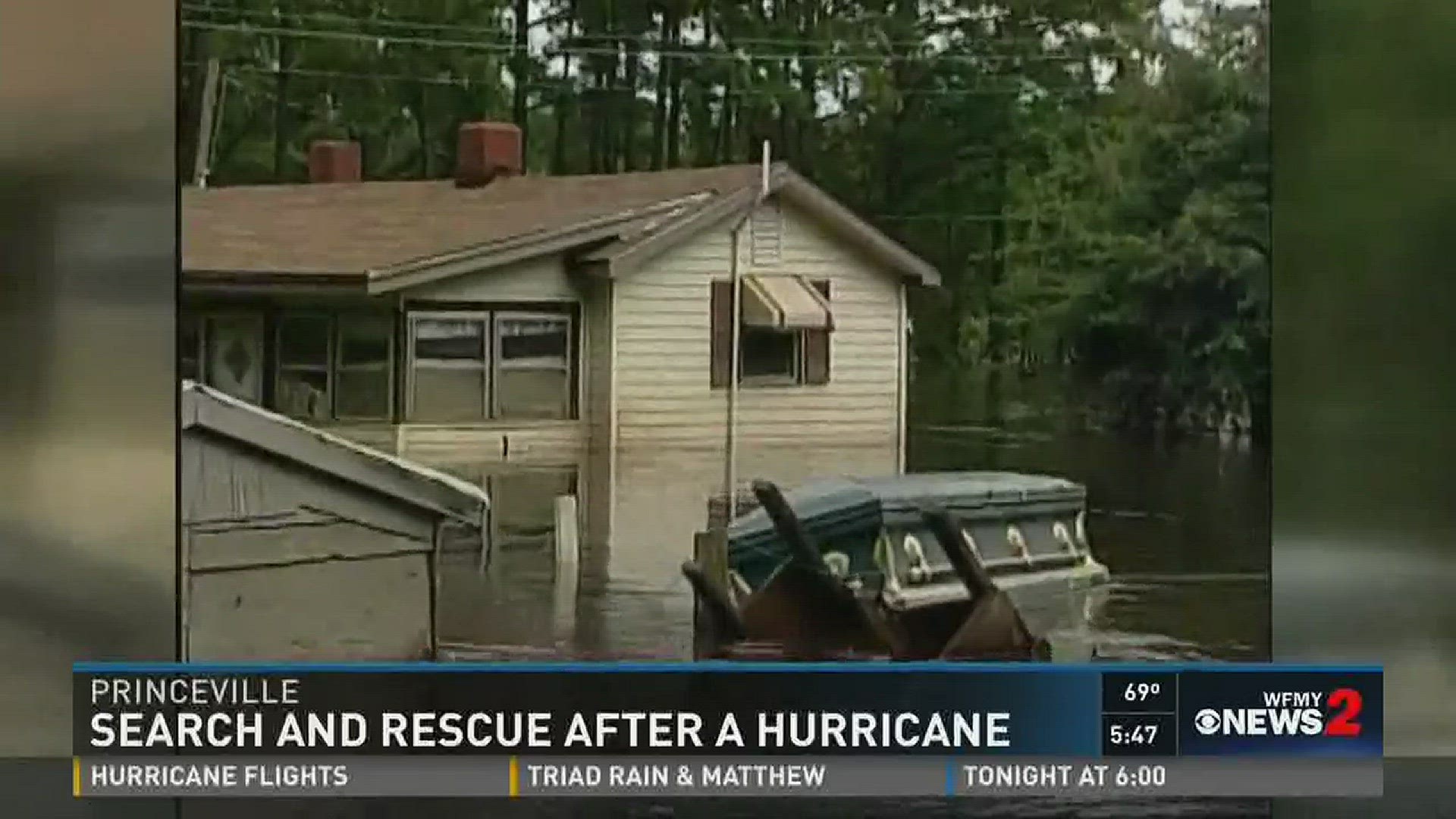 Search And Rescue After A Hurricane