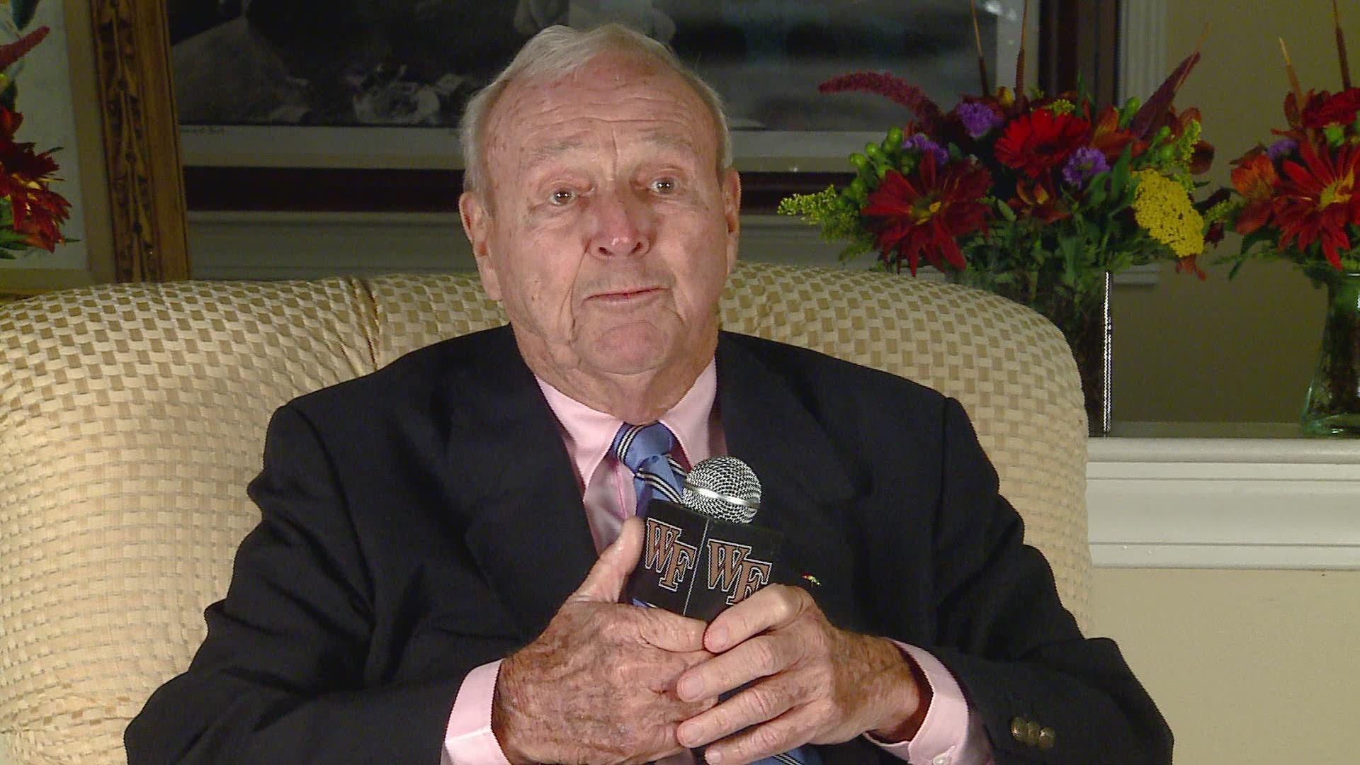 2013 Interview With Arnold Palmer After Statue Unveil At Wake Forest