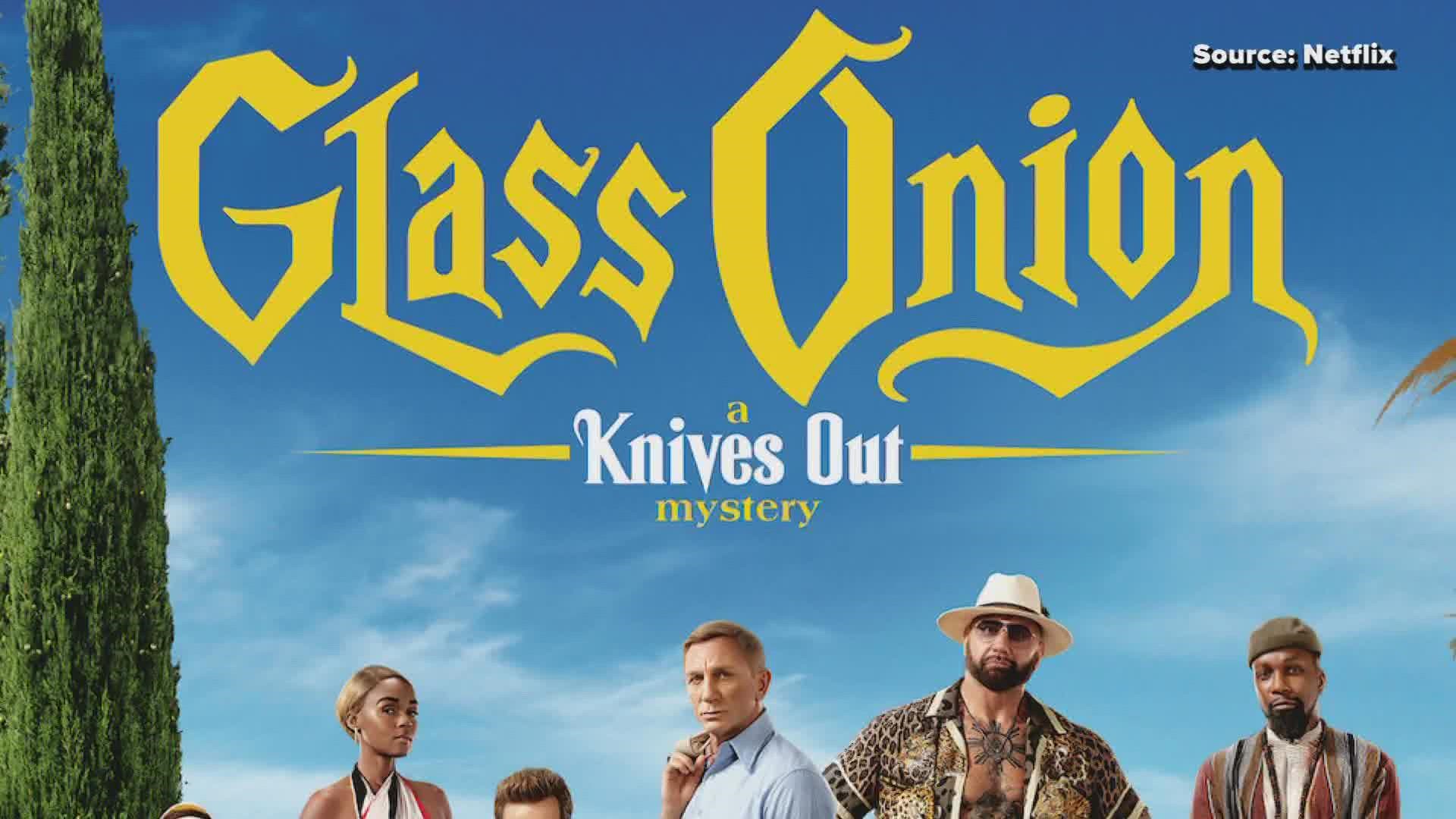 Glass Onion: A Knives Out Mystery is out now on Netflix!