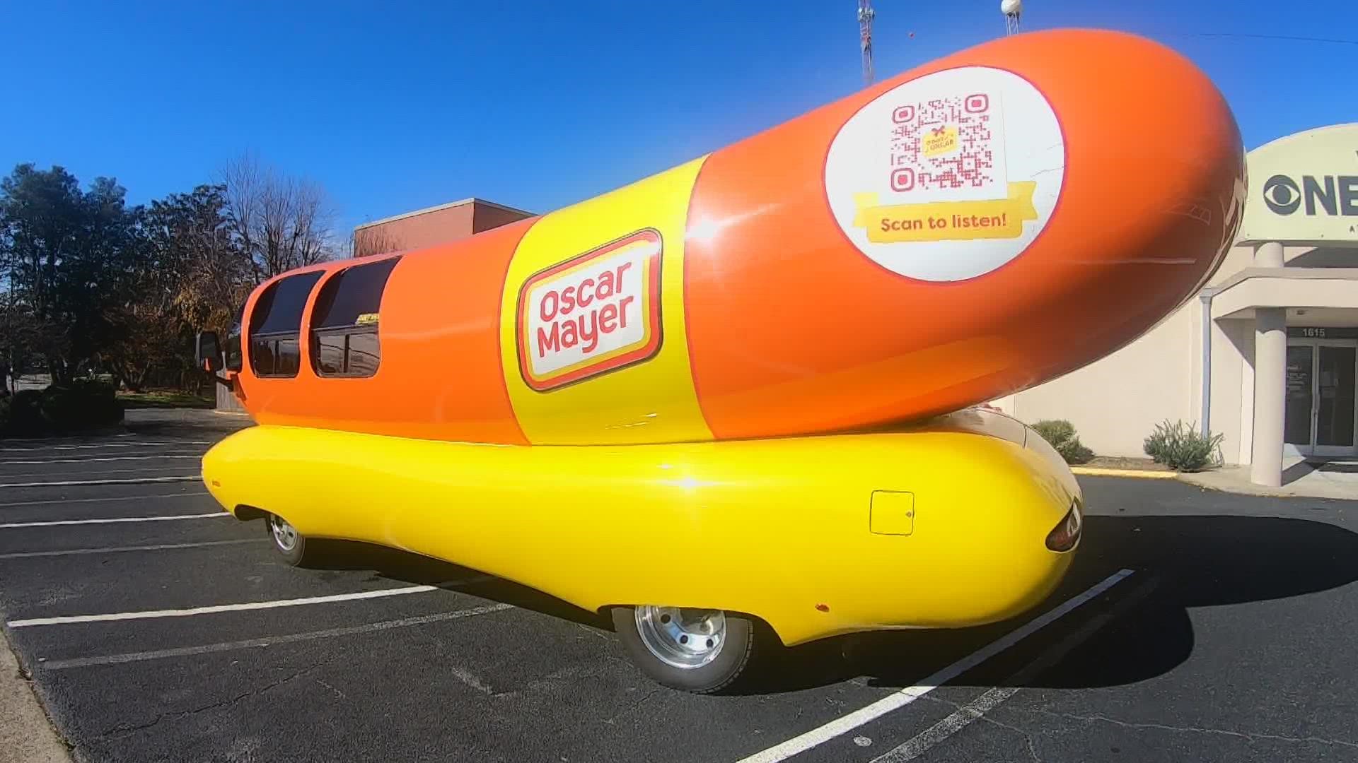 The iconic Oscar Mayer Weinermobile made a visit to the WFMY News 2 studio and we couldn't wait to get a tour!