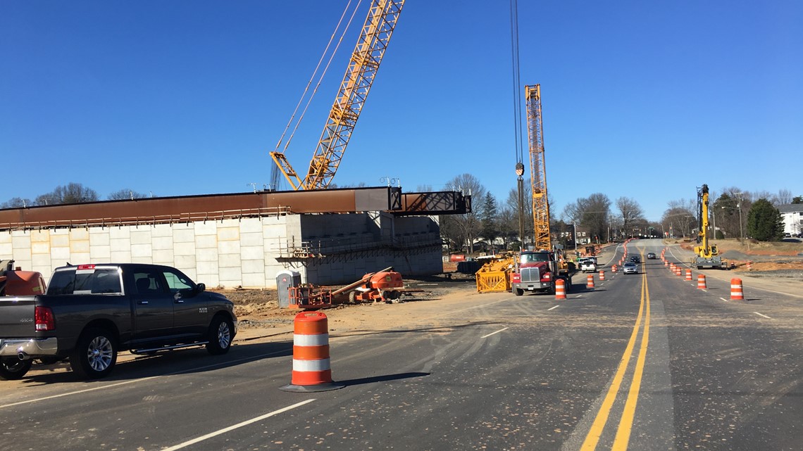 Lawndale Drive Closing Temporarily For Greensboro Loop Bridge Work