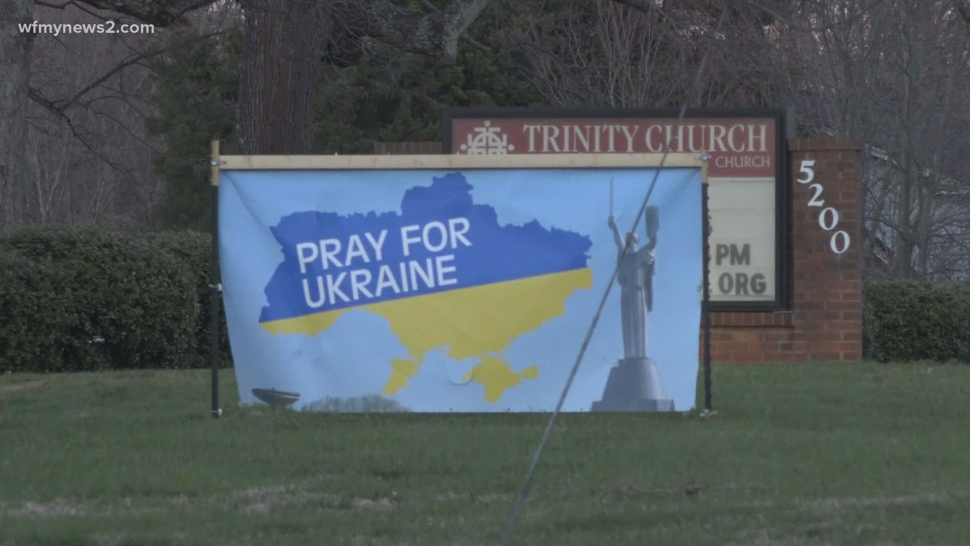 Living Water Church only has 26 members in its congregation, but when they asked the community to help Ukraine – hundreds stepped up.