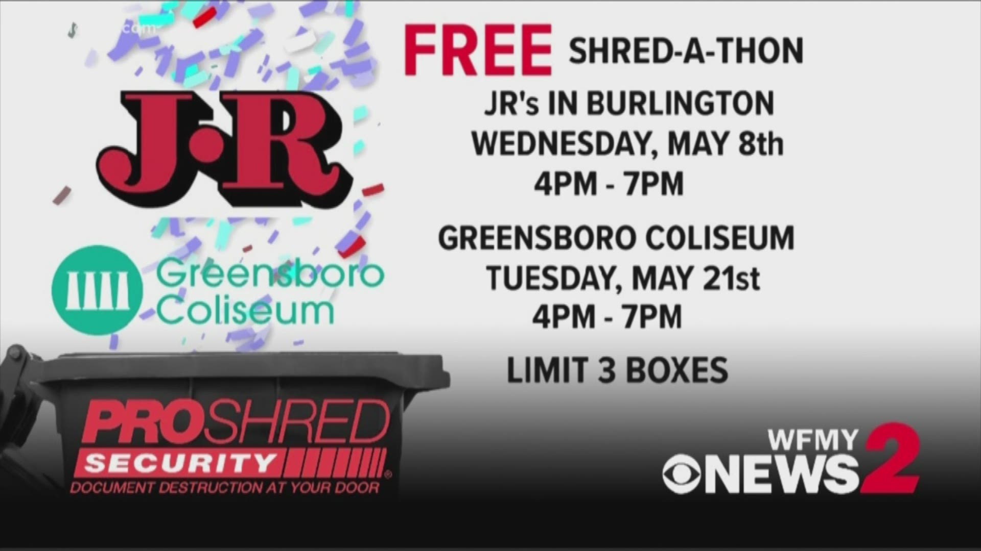 WHOA! 979 Cars & 47,000 lbs Of Paper In The Greensboro Shred